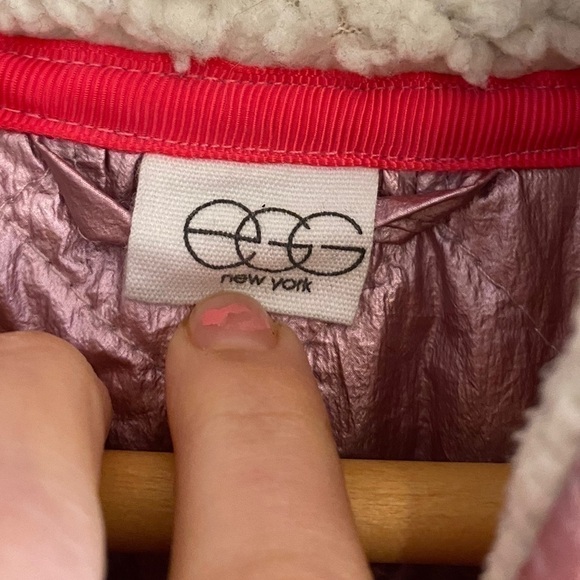 𝅺EGG by Susan Lazar Metallic Pink Infant Snowsuit - Picture 7 of 8